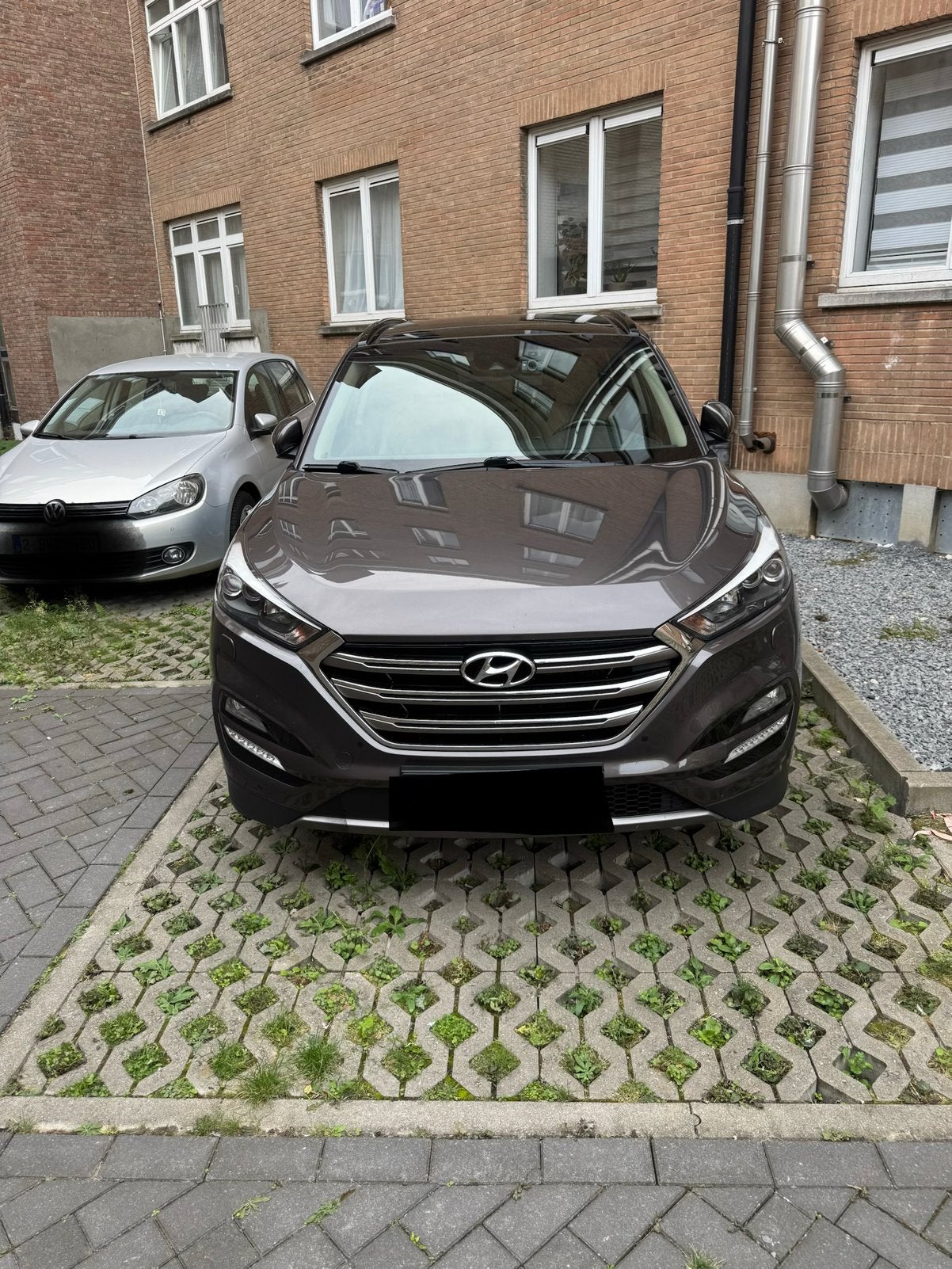 Hyundai tucson 2.0l turbo diesel, Achat, 5 portes, Brun, Alarme