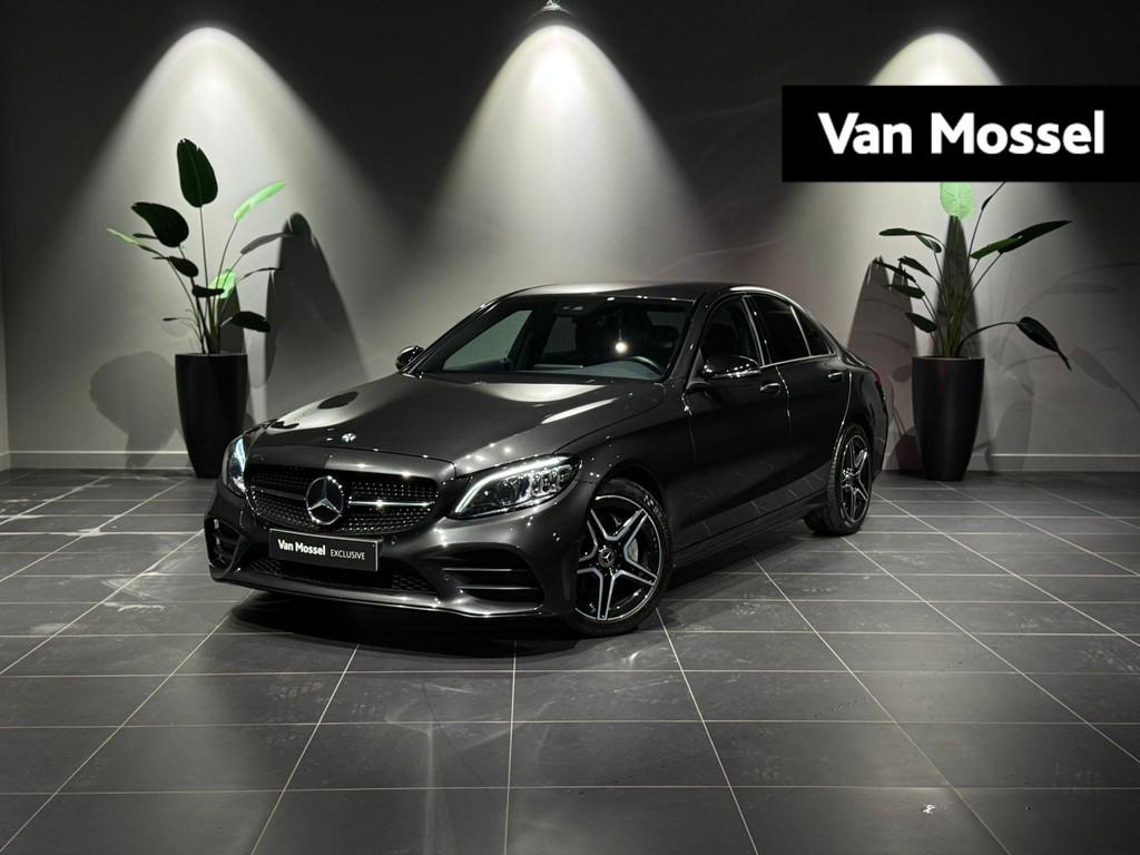Mercedes-Benz C-klasse C 200 d AMG Line MULTIBEAM | NIGHT PA, Auto's, Automaat, 4 deurs, Zwart, 4 cilinders