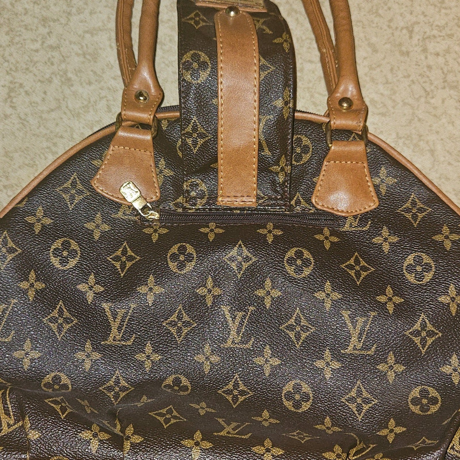 Louis vuitton tas zwart, bruin en grijs!, Ophalen of Verzenden, Gebruikt, Zwart, Overige typen