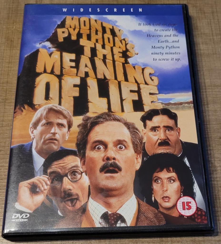 Monty Python's The Meaning of Life, Cd's en Dvd's, Dvd's | Komedie, Vanaf 12 jaar, Ophalen of Verzenden, Zo goed als nieuw, Overige genres