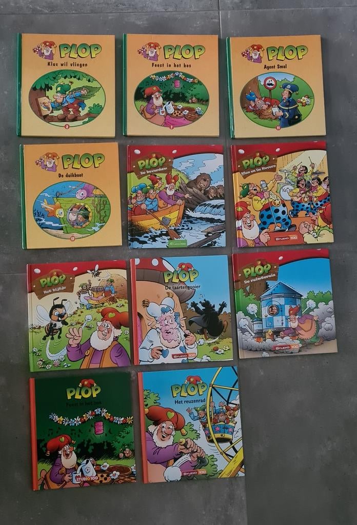 Plop boeken, Boeken, Ophalen