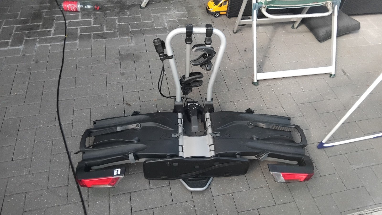 thule easyfold 932, Ophalen, Zo goed als nieuw, Brede banden, 2 fietsen