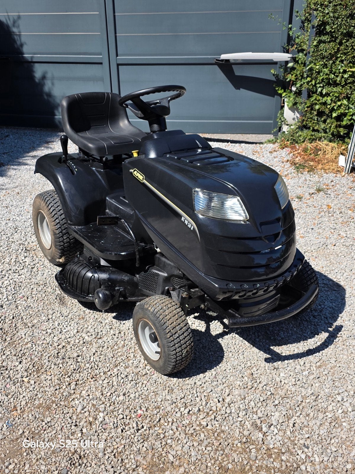 tracteur tondeuse, Alpina, Enlèvement, Utilisé, 90 à 120 cm
