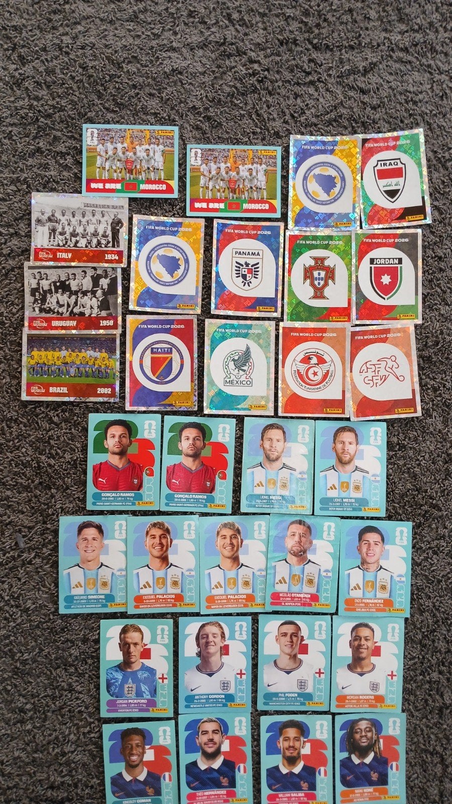 WK stickers 2026, Enlèvement ou Envoi