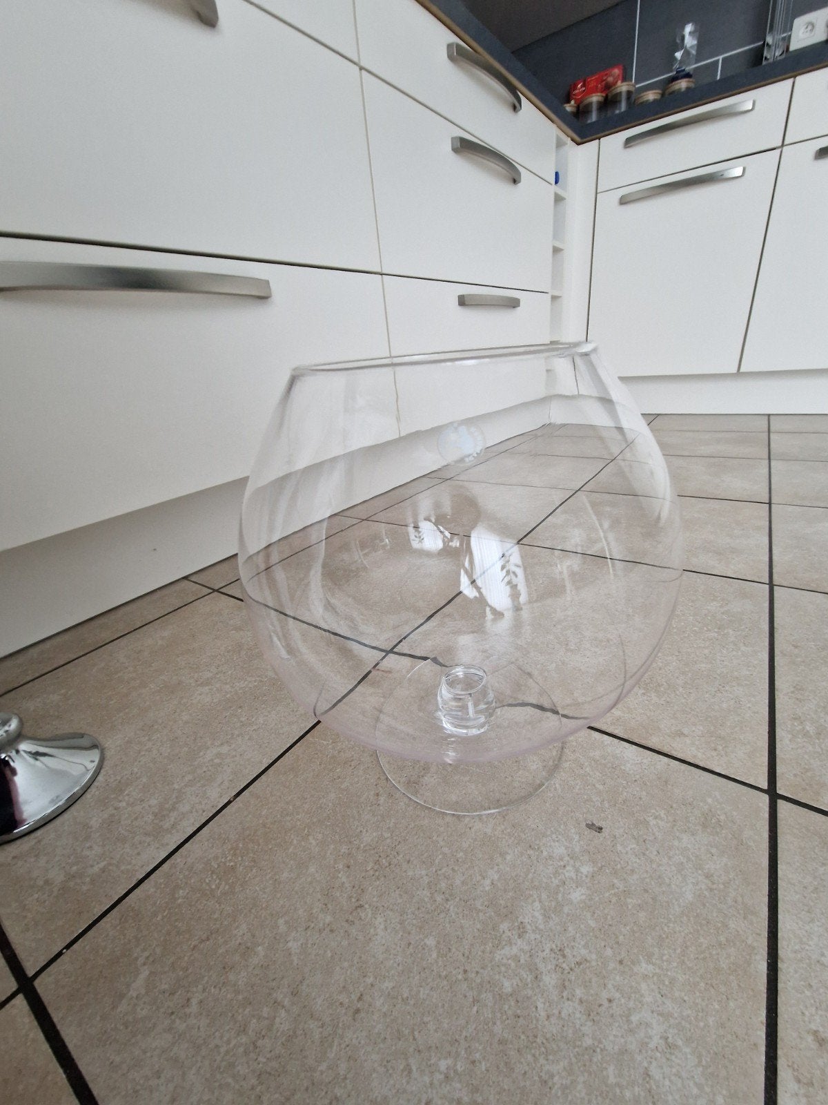 Glazen vaas om weg te geven, Huis en Inrichting, Woonaccessoires | Vazen, Ophalen, Glas
