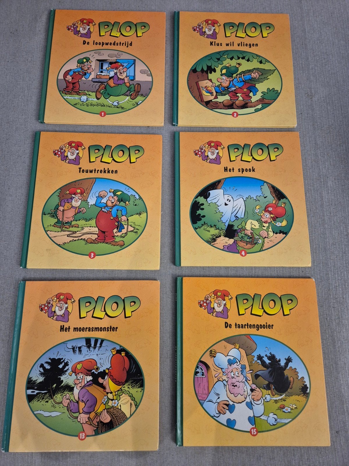 boeken Kabouter Plop, Ophalen