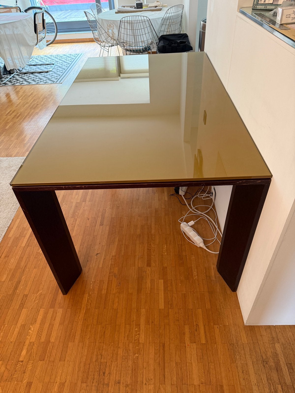 Table a manger, Cinq personnes ou plus, 150 à 200 cm, 50 à 100 cm, Comme neuf