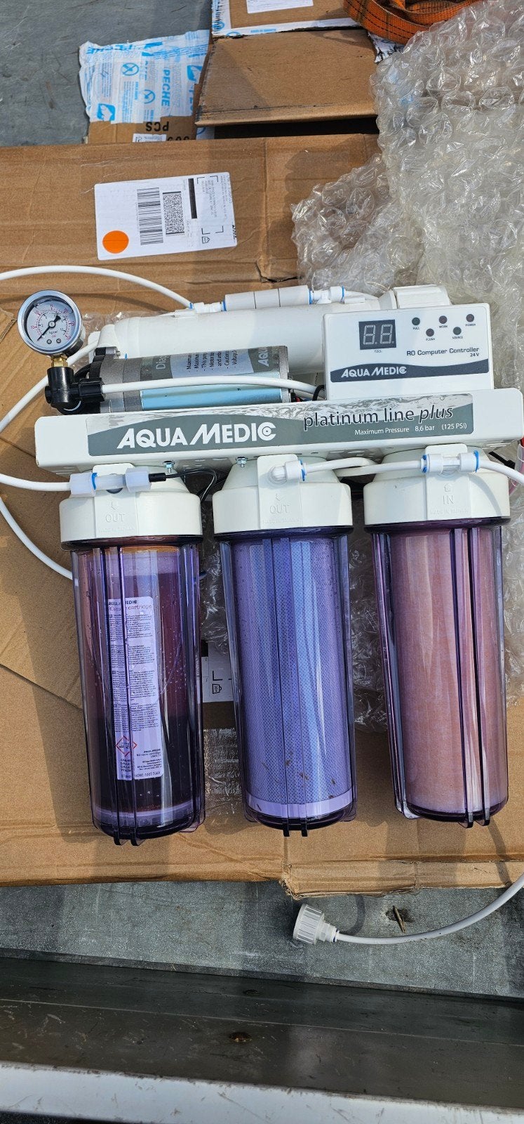 aquamedic, Enlèvement