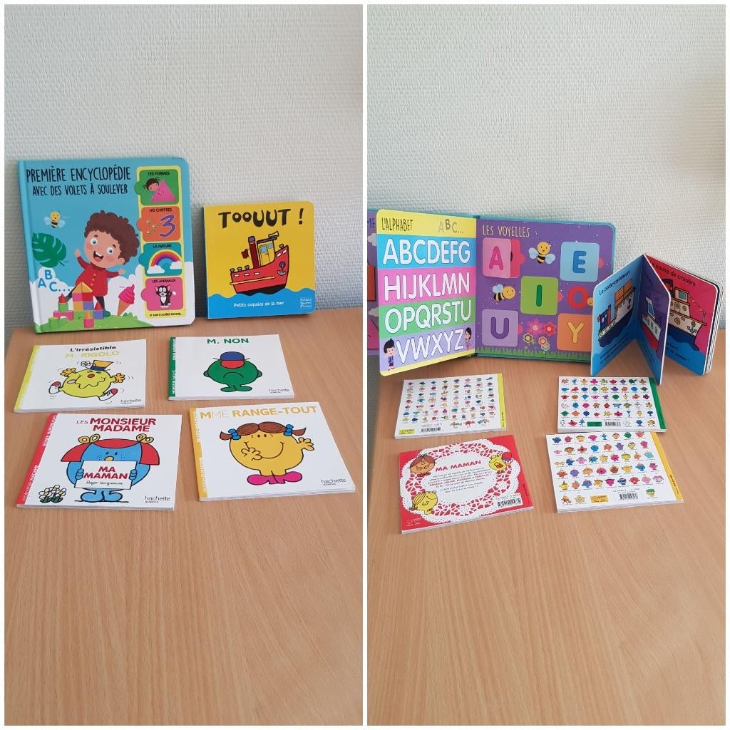 Lot de 6 livres pour bébé, Enfants & Bébés, Jouets | Jouets de bain, Comme neuf, Enlèvement ou Envoi