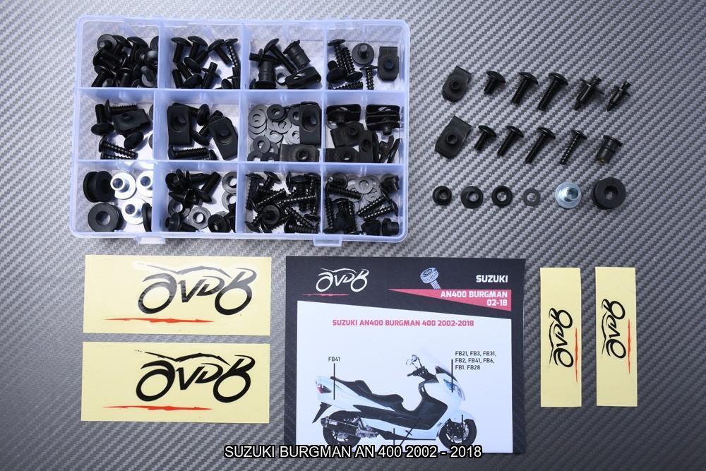 Kuip bouten set voor SUZUKI BURGMAN AN 400 2003 - 2018, Motoren, Ophalen of Verzenden, Nieuw