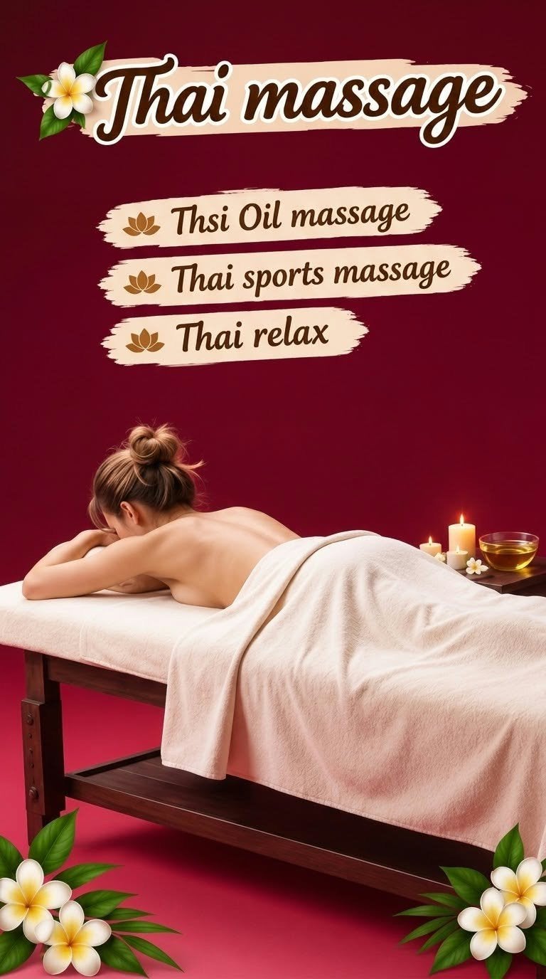 Thai massage, Massage relaxant