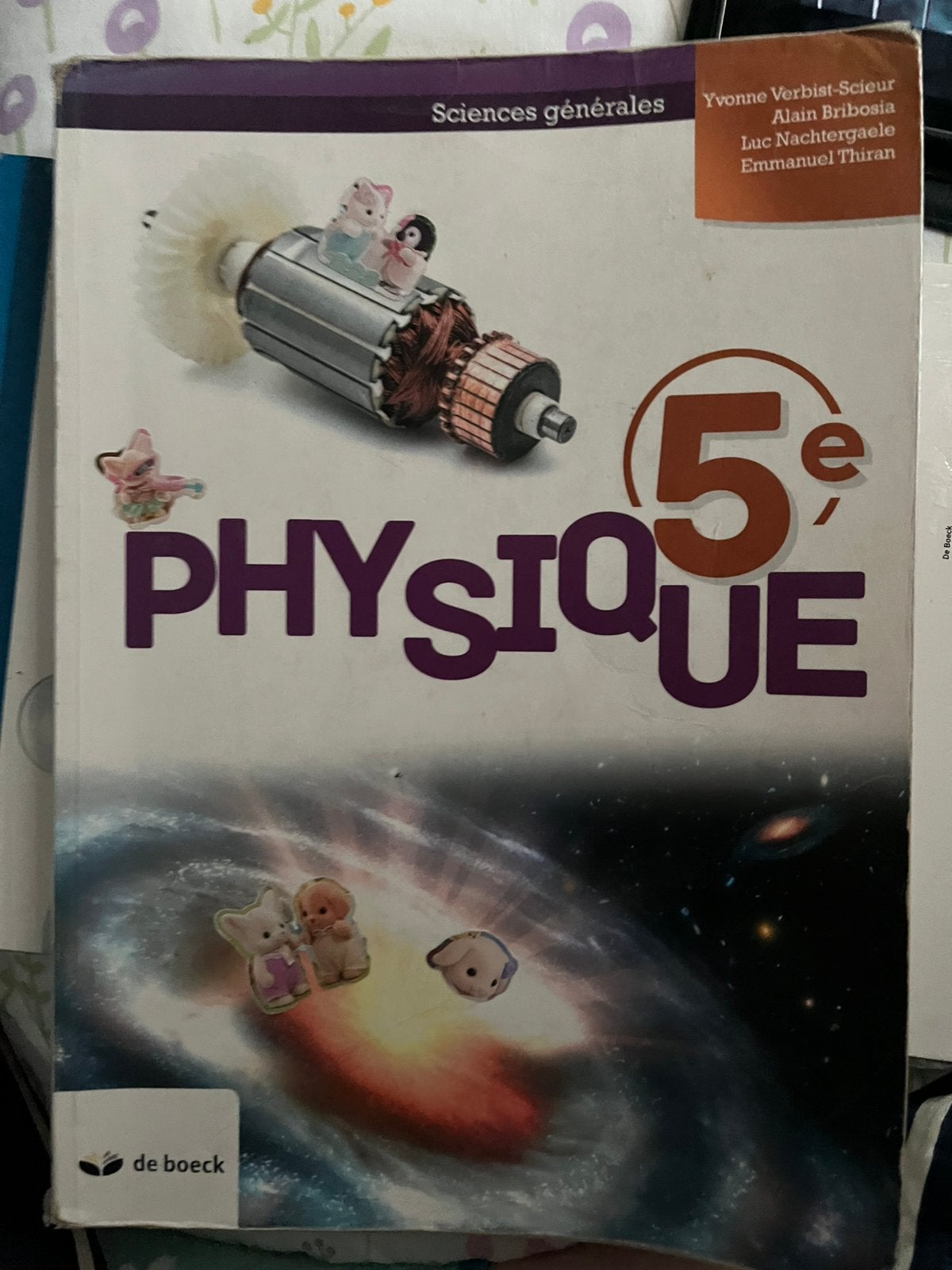 Manuel physique 5eme sciences generales, Boeken, Schoolboeken, Ophalen, Gelezen, Natuurkunde