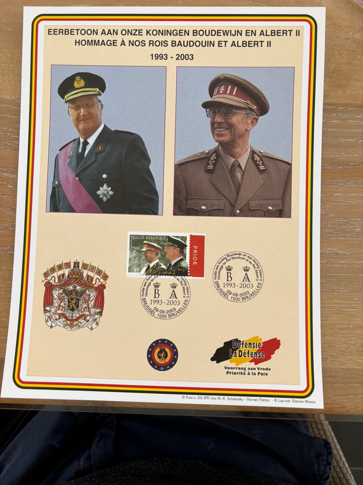 Speciale eerbetoon aan Koningen Boudewijn en Albert Il, Verzamelen, Ophalen of Verzenden, Nieuw