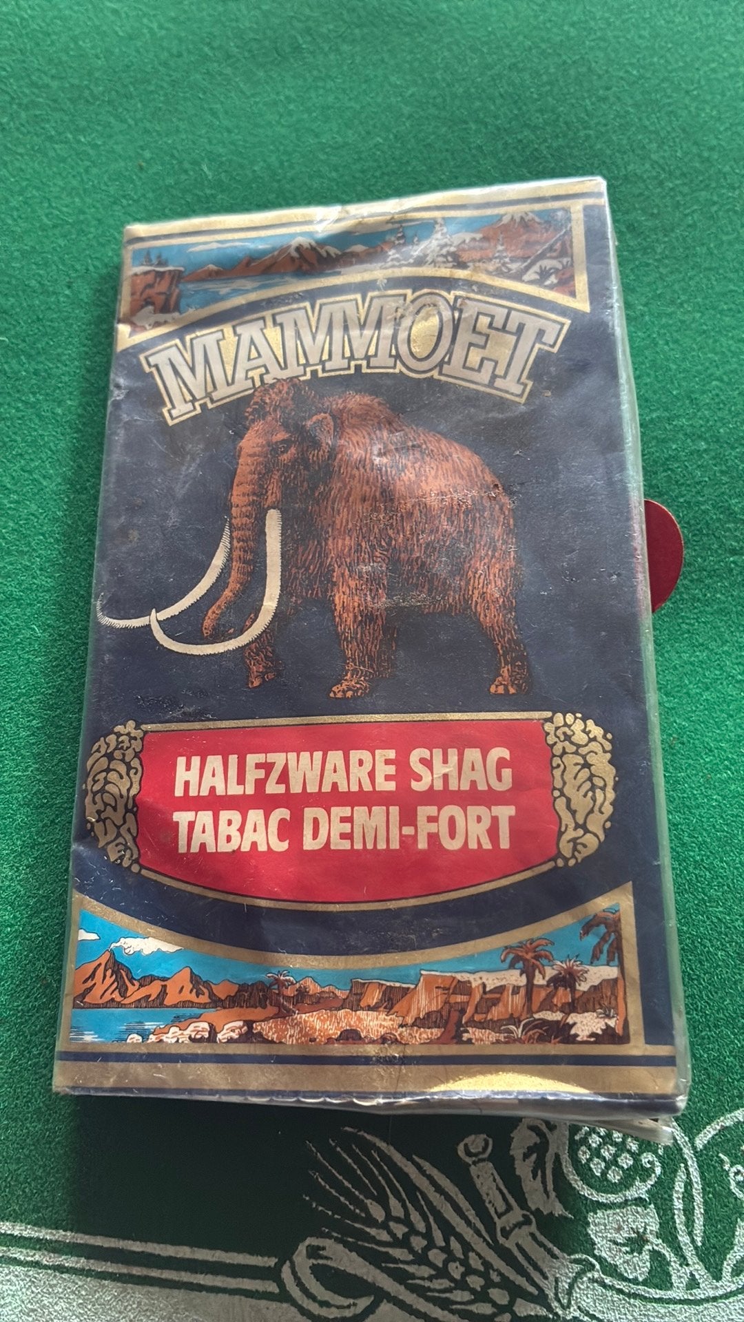 Paquet de tabac Mammoth vintage unique, Enlèvement ou Envoi, Comme neuf