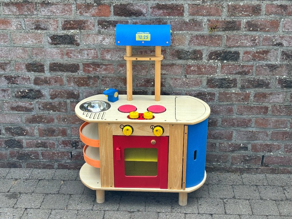 Speelgoedkeukentje, Ophalen, Gebruikt, Hout, Speelkeuken
