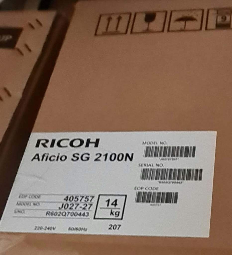 Ricoh Aficio SG 2100N Printer - Nieuw, Ophalen, Printer, Inkjetprinter, Ricoh