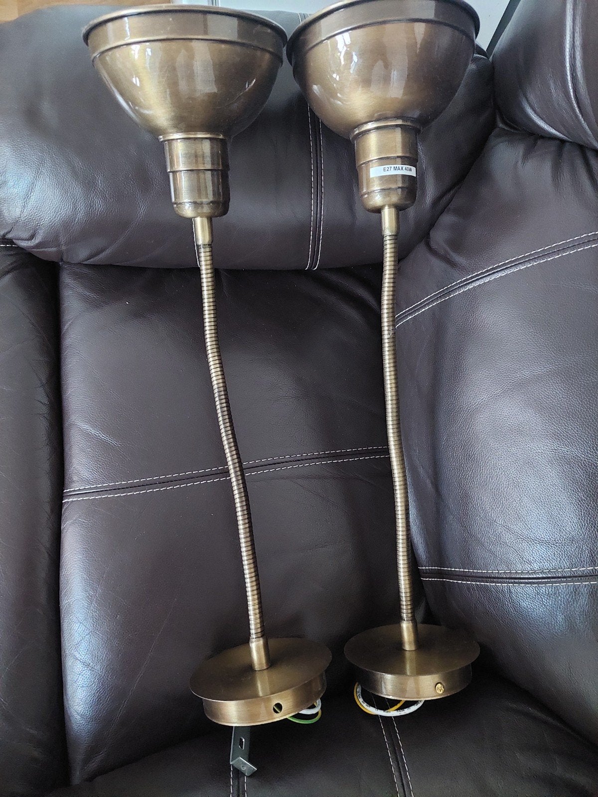 2 lampes applique