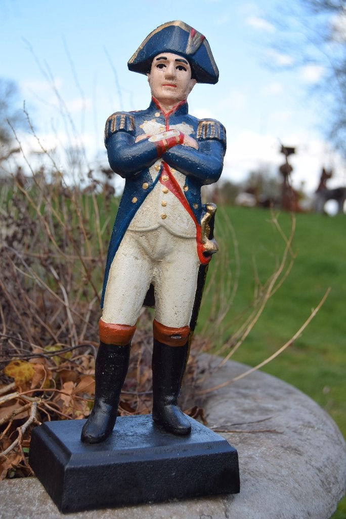 GEPATINEERD GIETIJZEREN BEELD VAN NAPOLEON, Ophalen of Verzenden, Nieuw