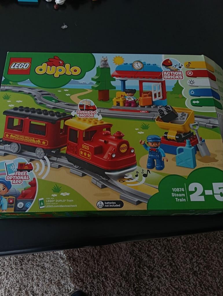 Lego Duplo trein, set 10874, Enlèvement ou Envoi, Duplo