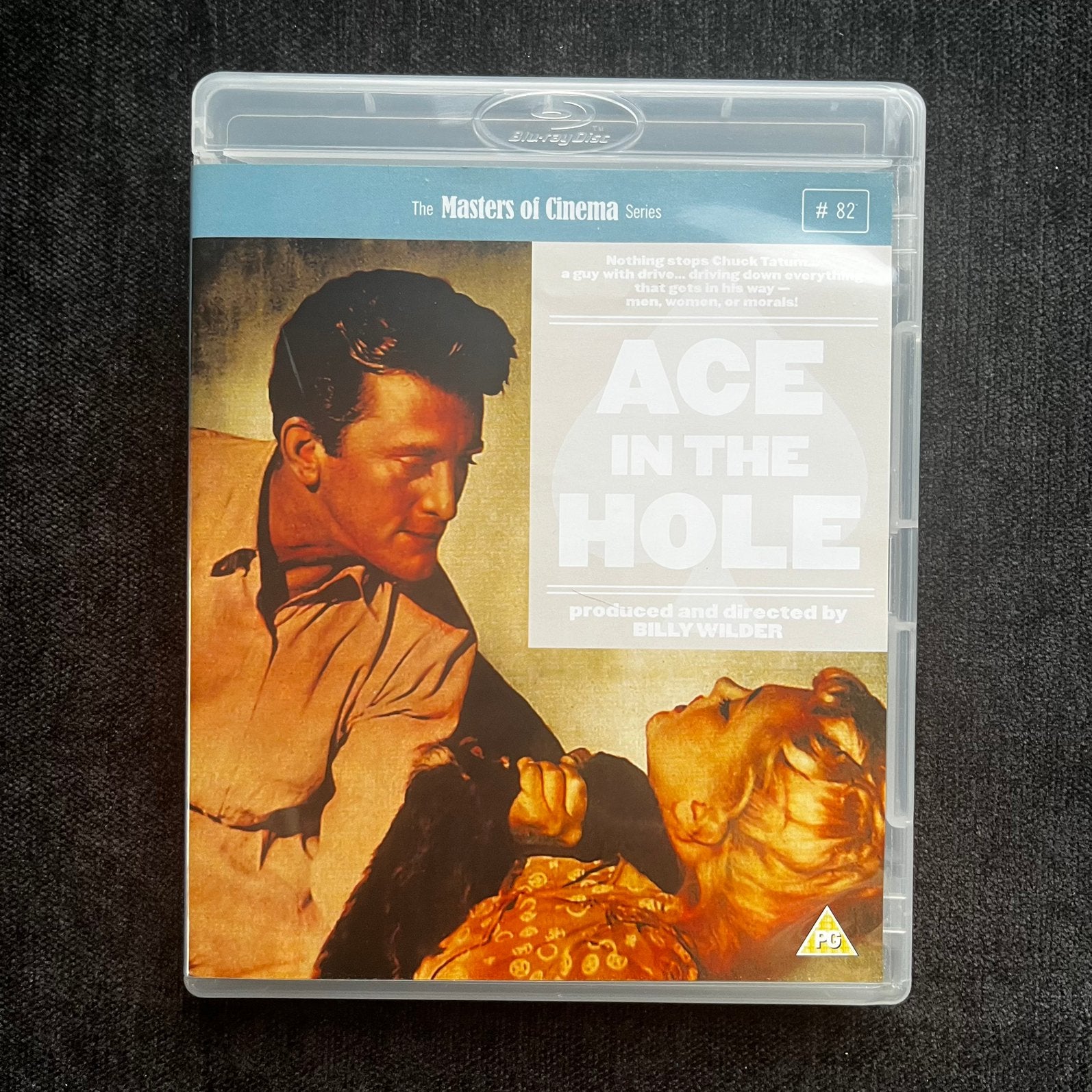 Ace in the Hole (Blu-ray + 2x DVD) EUREKA Masters of Cinema, Drama, Ophalen of Verzenden, Zo goed als nieuw, Blu-ray