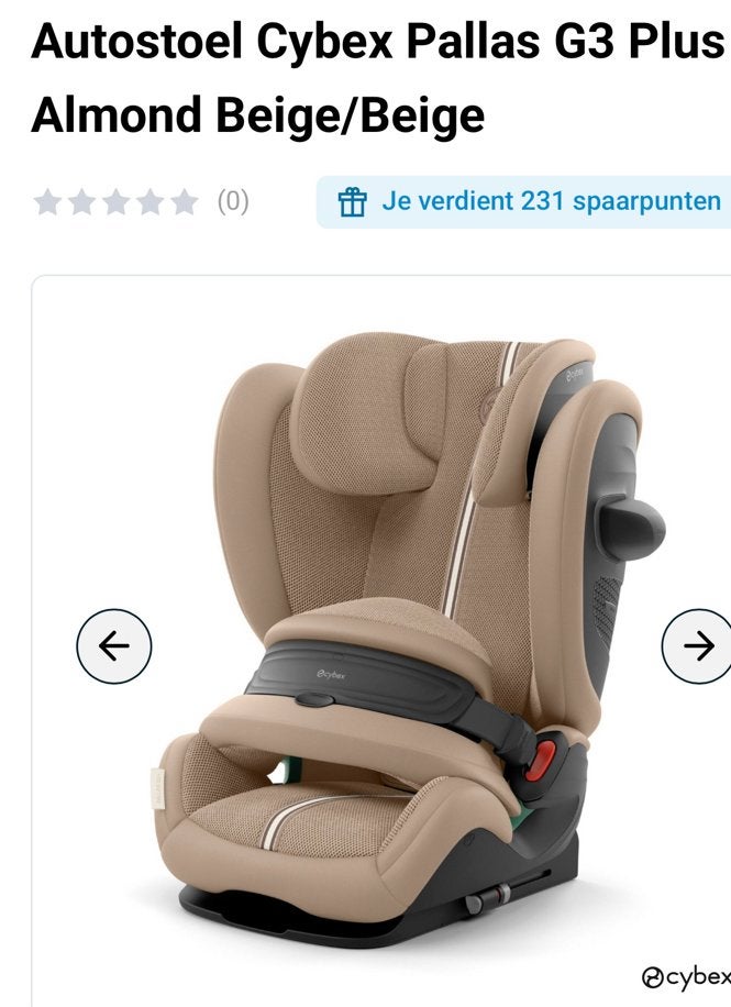 Siège auto Cybex, Enfants & Bébés, Enlèvement, Comme neuf