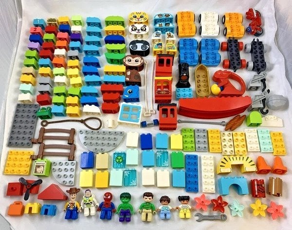 LEGO Duplo Partij 1,9kg Marvel Toy Story Disney Verzameling, Kinderen en Baby's, Inclusief minifiguren, Verzenden, Zo goed als nieuw