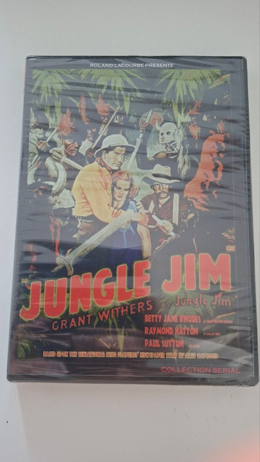 DVD JUNGLE JIM, Enlèvement, Coffret