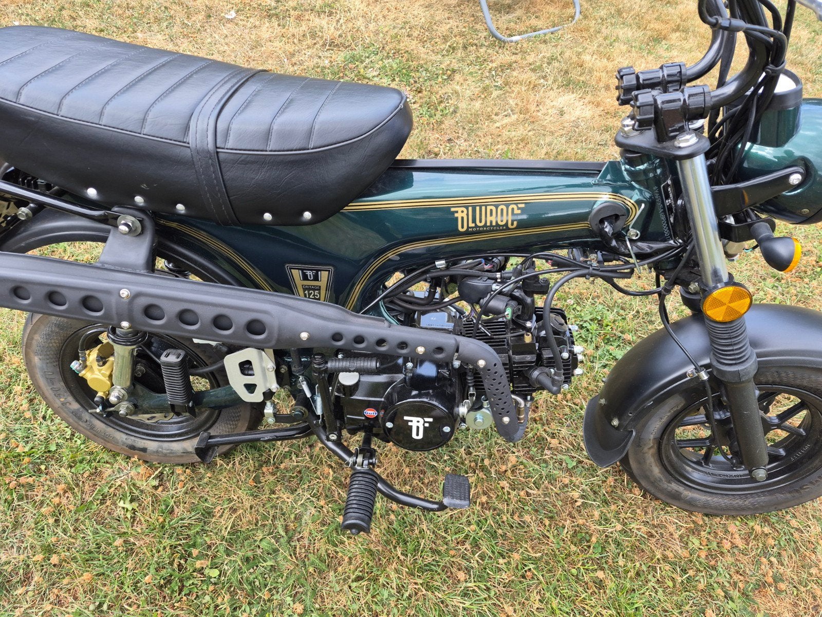 bluroc heritage 125cc neuf 32 km, Enlèvement