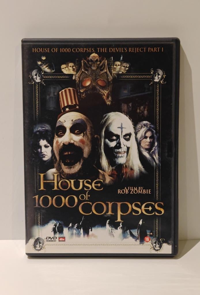 House of 1000 Corpses DVD Rob Zombie Horror Cult klassieker, Cd's en Dvd's, Vanaf 16 jaar, Ophalen of Verzenden, Zo goed als nieuw