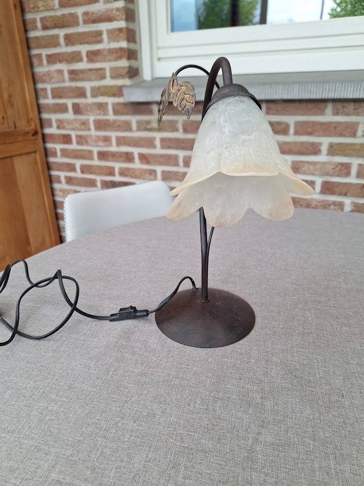 sierlampje, Ophalen, Met schakelaar, Glas, 36 cm