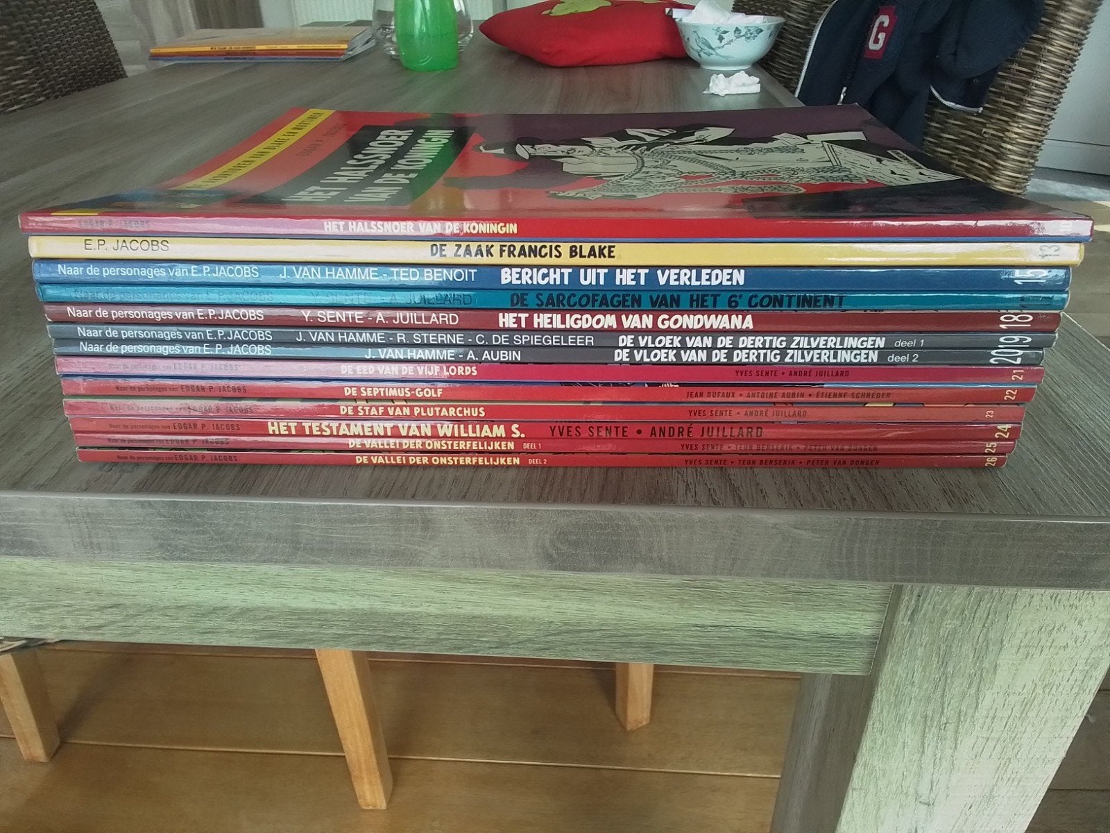 Blake en mortimer   12 x sc, Enlèvement ou Envoi, Comme neuf