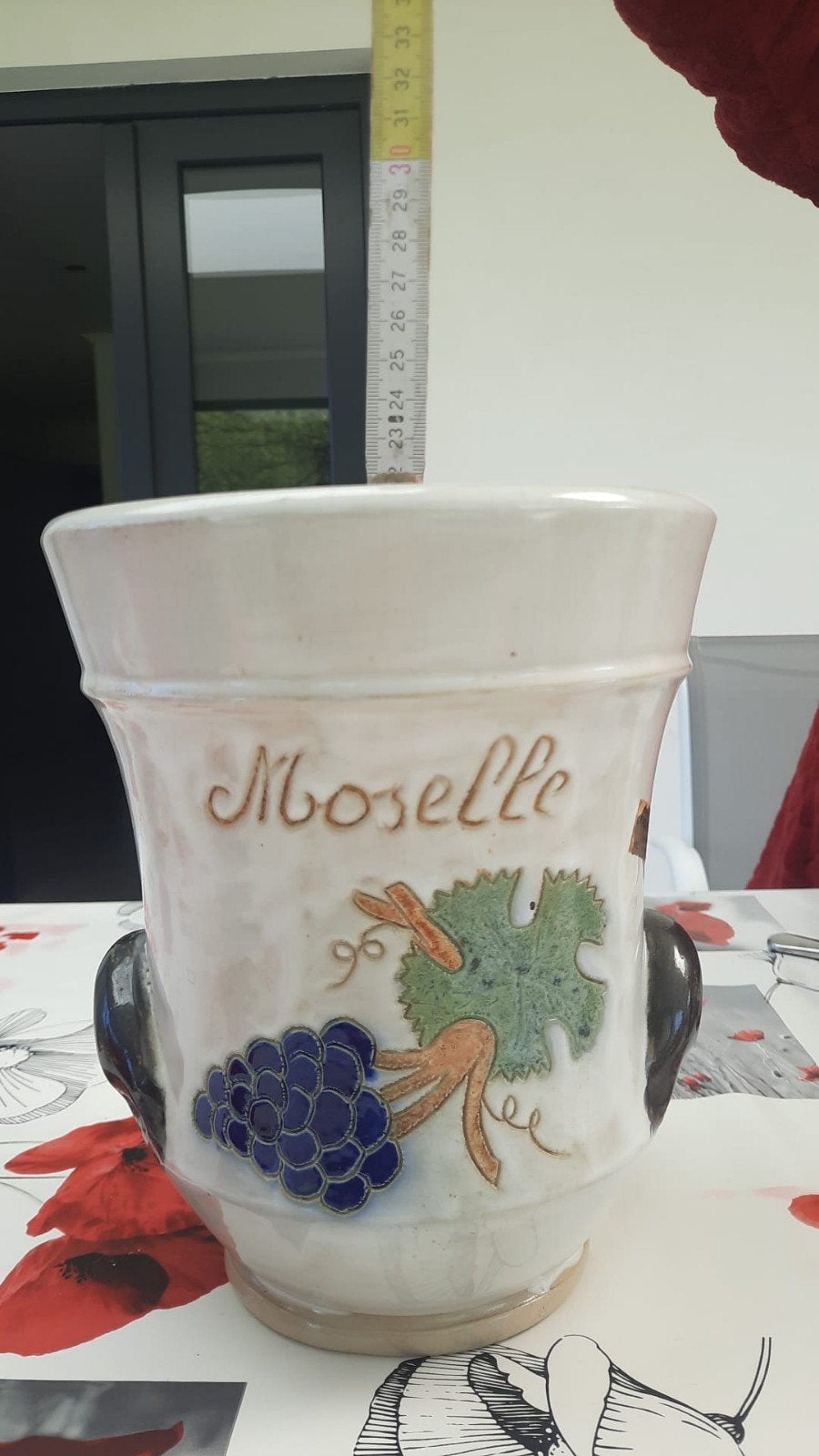 Vase en gré Lardinois très bon état hauteur 22cm, diam. 19cm, Antiquités & Art