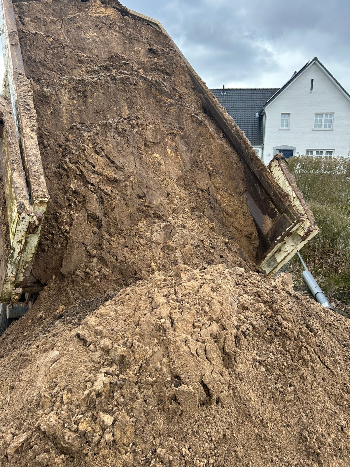 Aanvulgrond limburg, Tuin en Terras, Zand, Ophalen