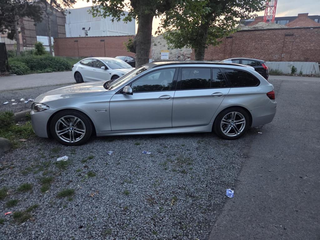 Bmw 520d M PACK Bj 2016 Belgische wagen!, 5 deurs, Particulier, Zilver of Grijs, Te koop