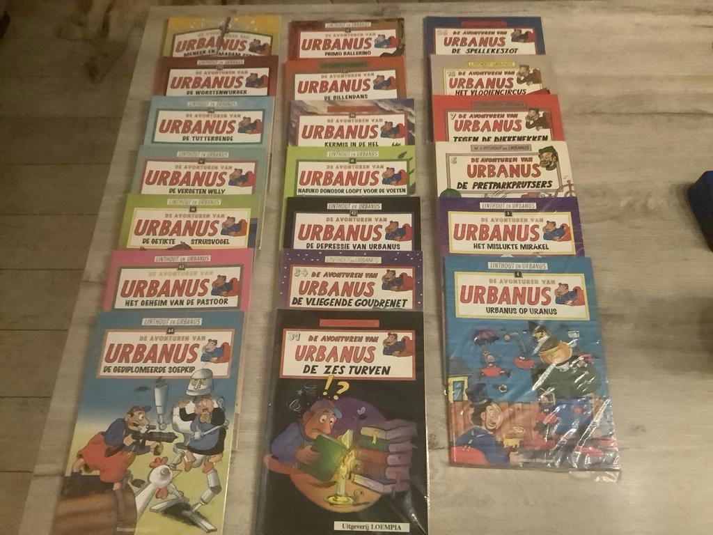 Urbanus verschillende strips reeks 2 (1984-1999), Boeken, Linthout en Urbanus, Ophalen of Verzenden, Zo goed als nieuw, Meerdere stripboeken