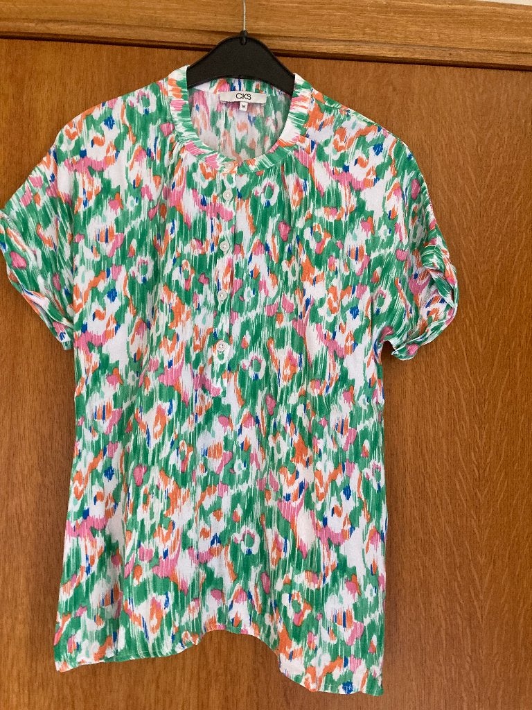 Zomerbloesje, CKS, 16 jaar, 176 zo goed als nieuw, Kinderen en Baby's, Kinderkleding | Maat 176, Meisje, Cks, Overhemd of Blouse