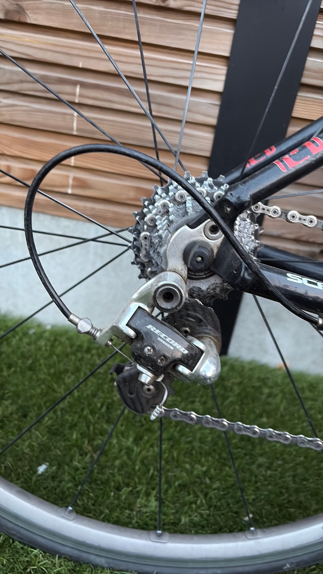 Koersfiets zonder pedalen !, Fietsen en Brommers, Ophalen, Gebruikt, Racefiets, Frame