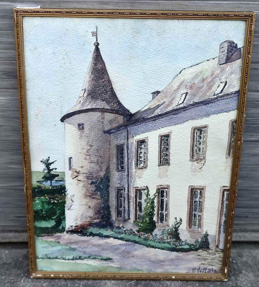 Aquarelle signe h le maire, Enlèvement ou Envoi