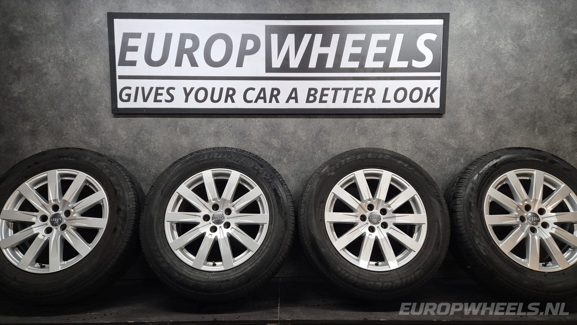 18 inch Audi Q7 5x112 velgen zomerbanden 4M, Pneus et Jantes, Véhicule de tourisme, Pneus été, -