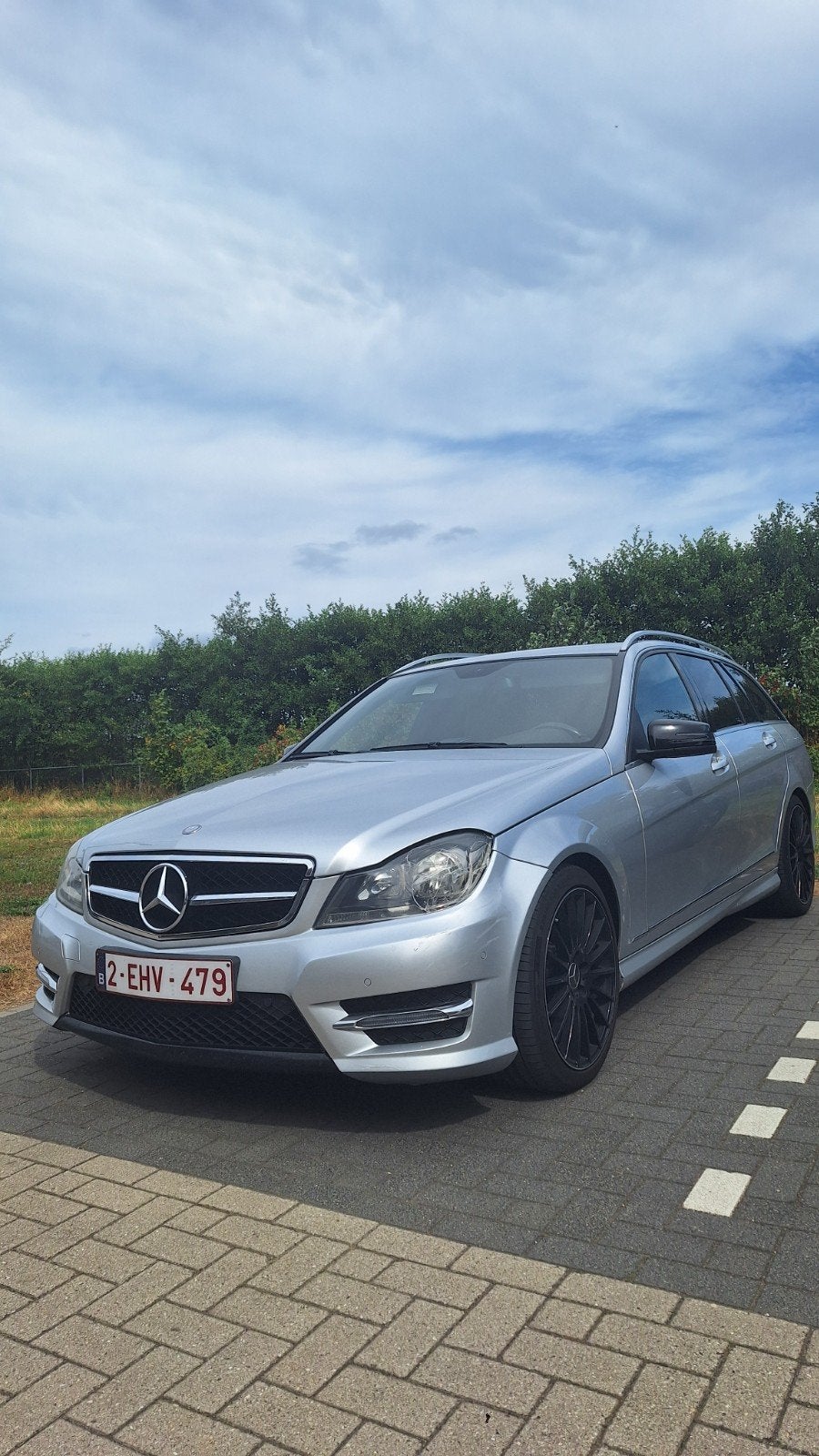 Mercedes-Benz C180 CDI Estate 2013 – AMG Pack – 287.000 km, Auto's, Mercedes-Benz, Euro 5, Achterwielaandrijving, Beige, Leder en Stof