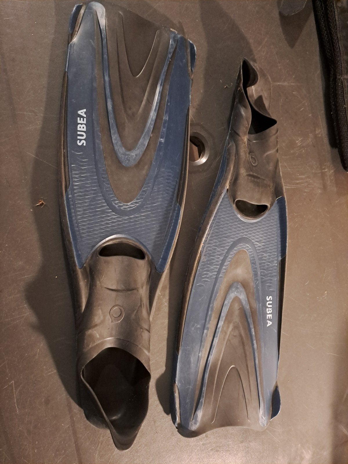 duikvinnen Scuba - maat 43, Ophalen, Gebruikt, Zwem- of Duikvliezen