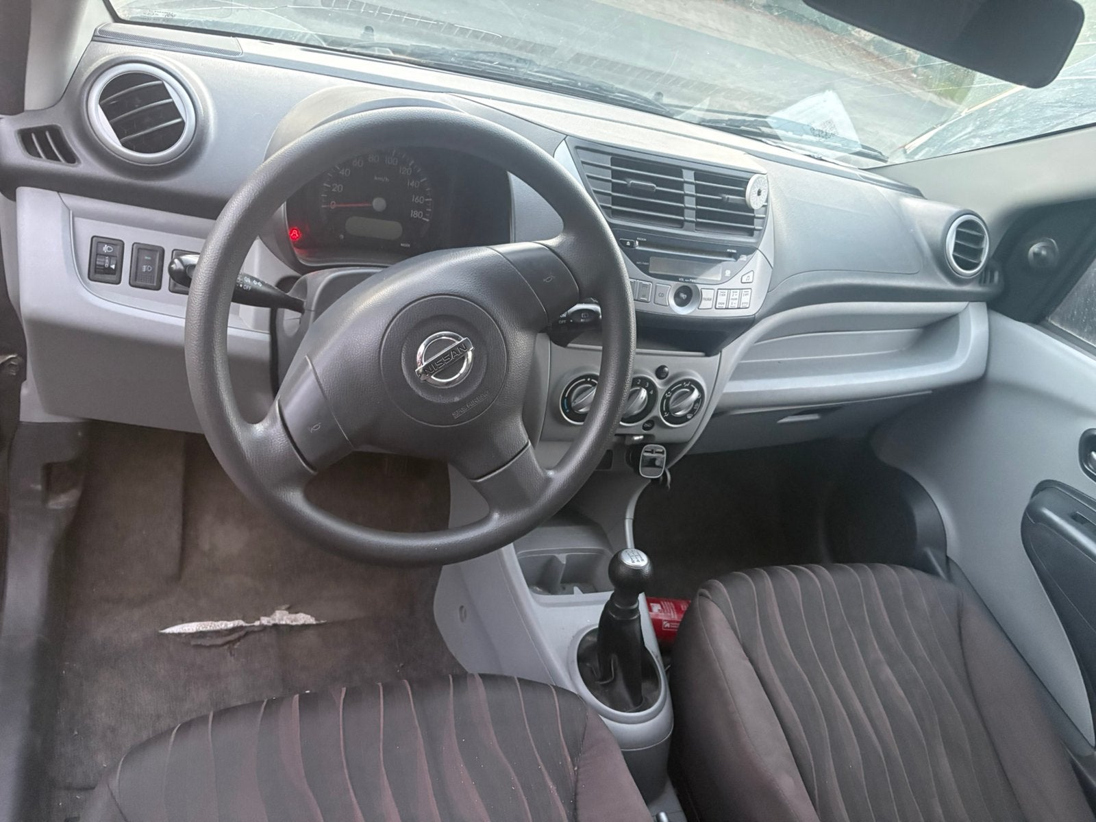 À VENDRE – Nissan Pixo 1.0 – 2011 – 155 000 km, Auto's, Zwart, Handgeschakeld, 5 deurs, Particulier