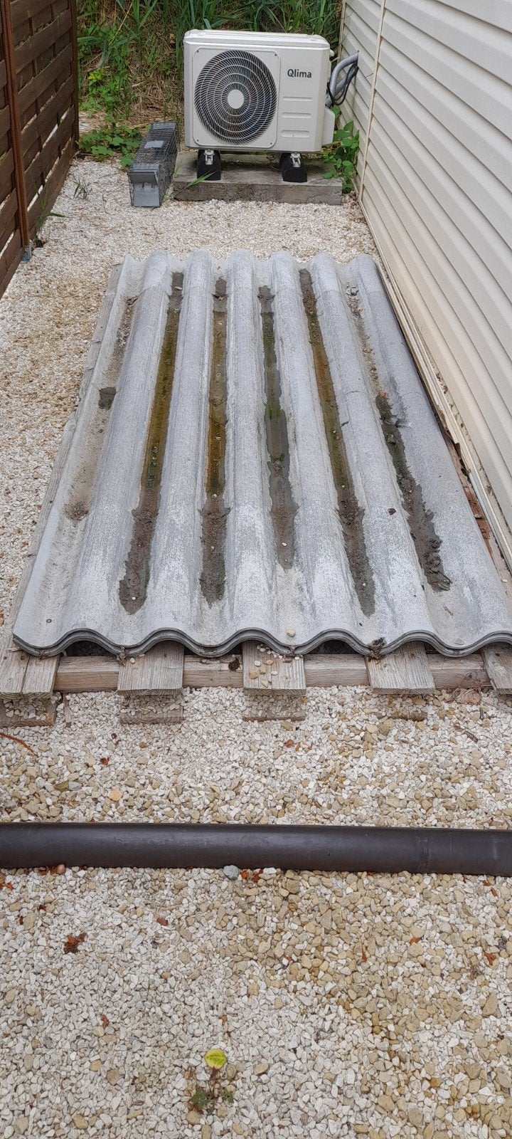 Golfplaten 244 cm, Doe-het-zelf en Bouw, Dakpannen en Dakbedekking, Ophalen