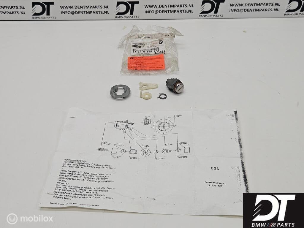 Slot reparatie set BMW E23 E24 51219556329, Auto-onderdelen, Nieuw, Ophalen of Verzenden
