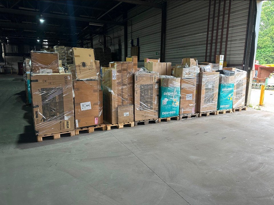 Amazone retour mix pallets, Articles professionnels, Articles professionnels Autre, Enlèvement