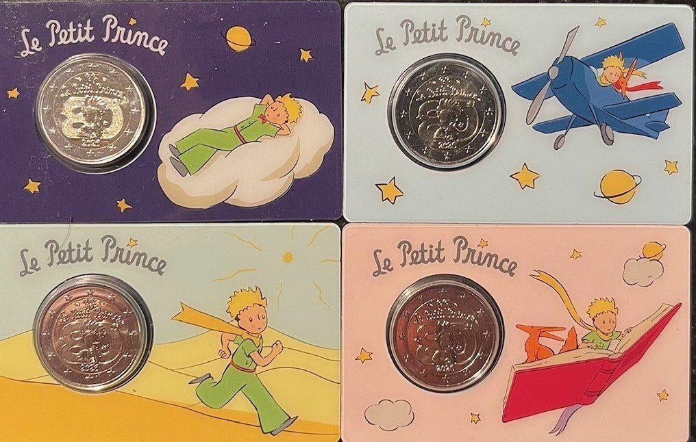 2 euro Frankrijk 2026 Petit Prince coincard, Ophalen of Verzenden, Frankrijk, 2 euro, Losse munt