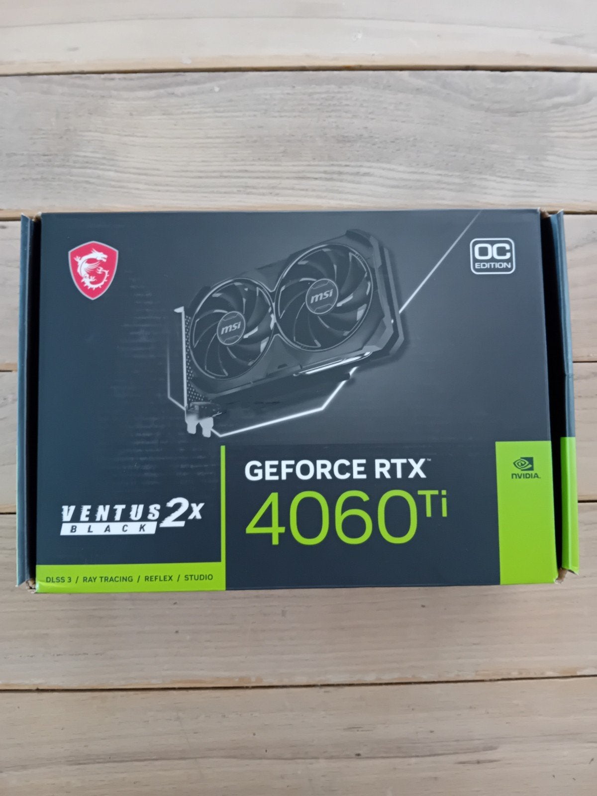 Geforce rtx 4060 ti 8GB GDDR6 (Ventus black) ongeopend, Computers en Software, Videokaarten, Ophalen, GDDR6, PCI-Express 4, Nieuw