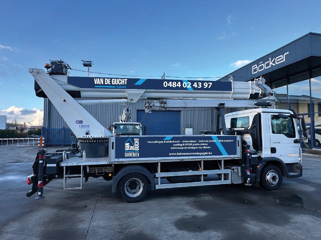 Bocker AK37/4000 - 4 tonnes - MAN TGL 8.190 - 2019, Enlèvement, Engin de levage