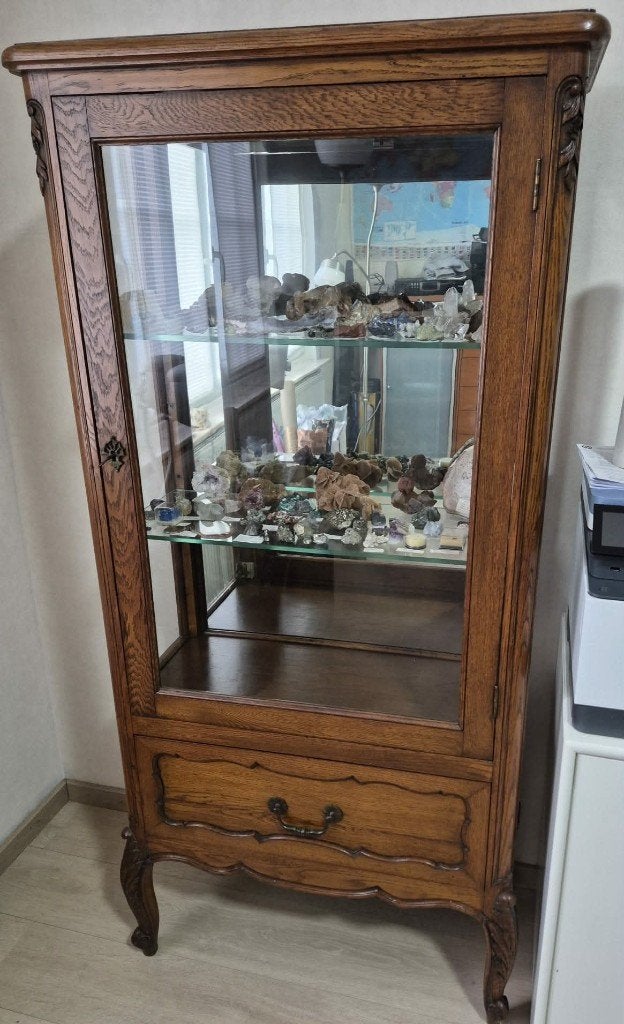 La vitrine   classique de type provençal  champêtre français, Antiquités & Art, Enlèvement