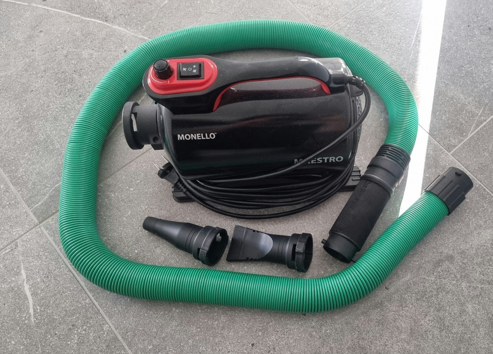 Monello Maestro Car Dryer 2800 W – compleet, Ophalen